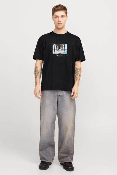 T-shirt met korte mouwen - zwart