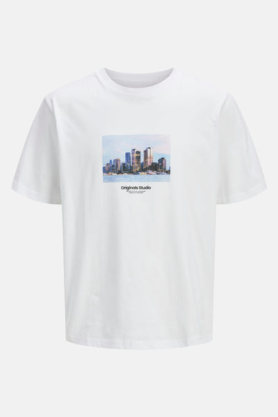 T-shirt (manches courtes) Blanc - ORIGINALS BY JACK & JONES