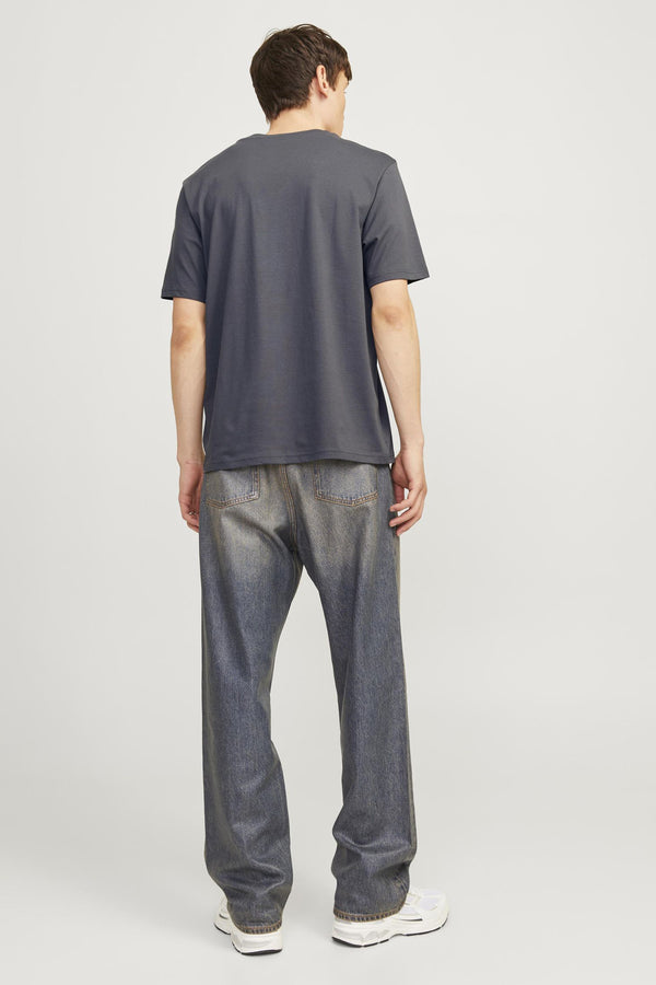 T-shirt (korte mouwen) Grijs - ORIGINALS BY JACK & JONES