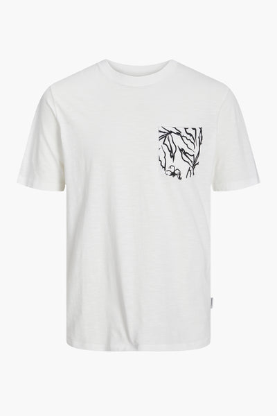 T-shirt (manches courtes) Blanc - ORIGINALS BY JACK & JONES