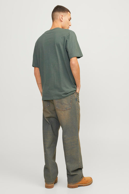 T-shirt (korte mouwen) Groen - ORIGINALS BY JACK & JONES