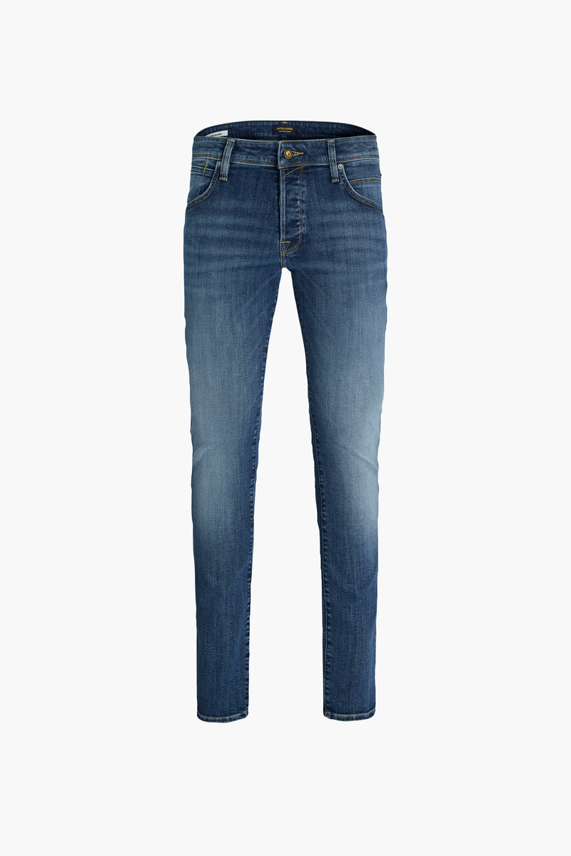 GLENN - mid blue denim