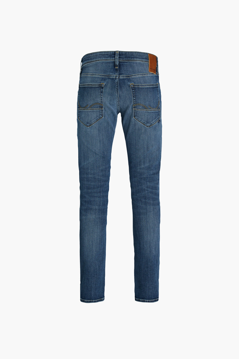GLENN - mid blue denim
