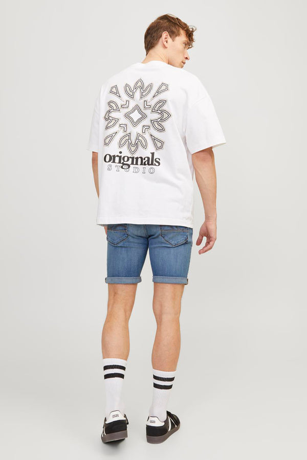 Short en jeans MID BLUE DENIM - JACK & JONES JEANS INTELLIGENCE
