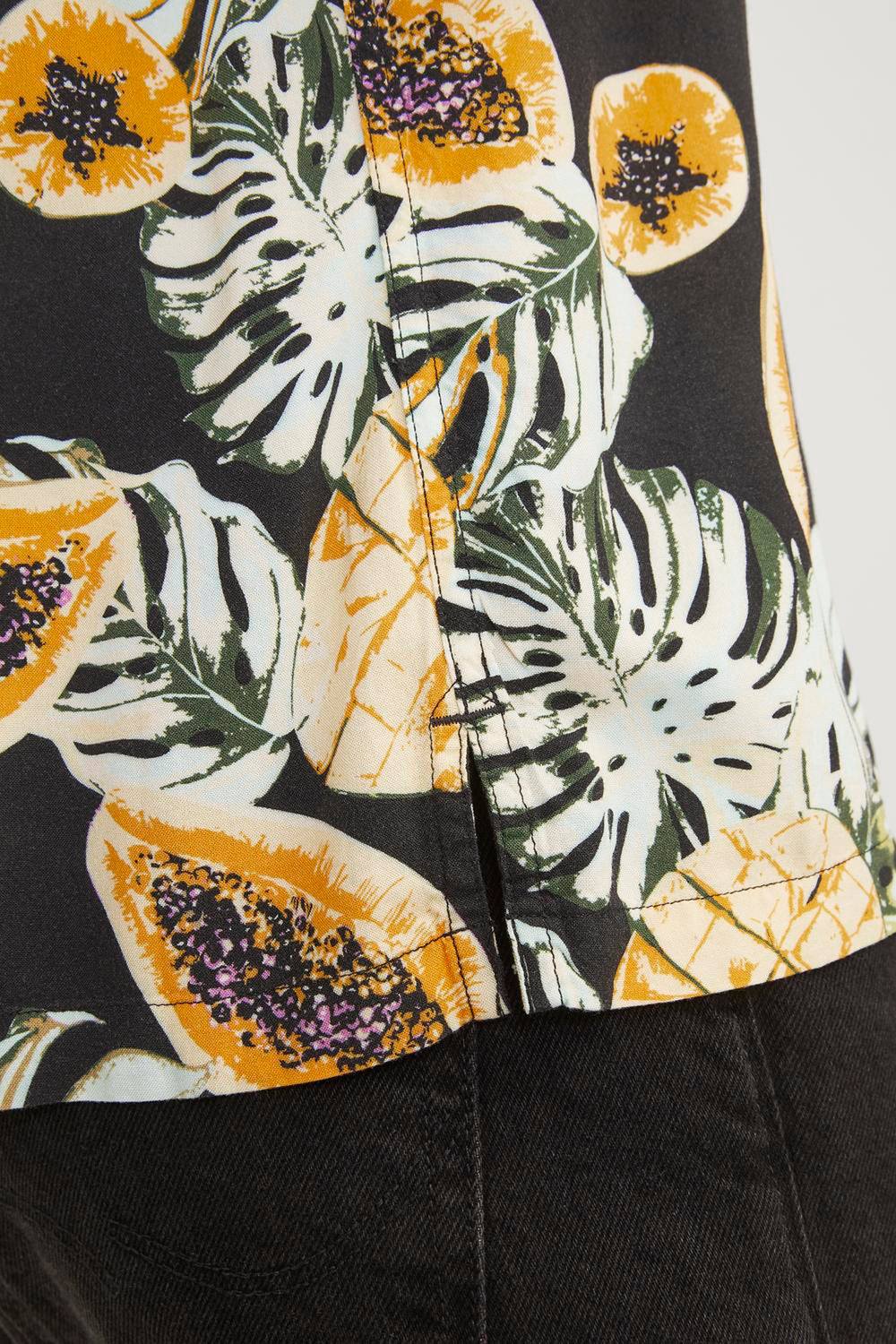 Hemd (korte mouwen) Zwart - ORIGINALS BY JACK & JONES