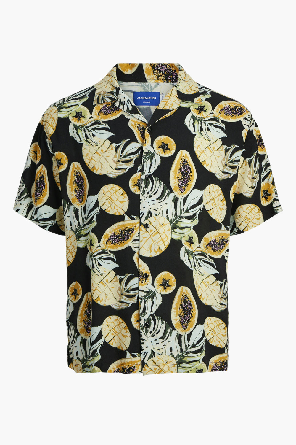 Hemd (korte mouwen) Zwart - ORIGINALS BY JACK & JONES