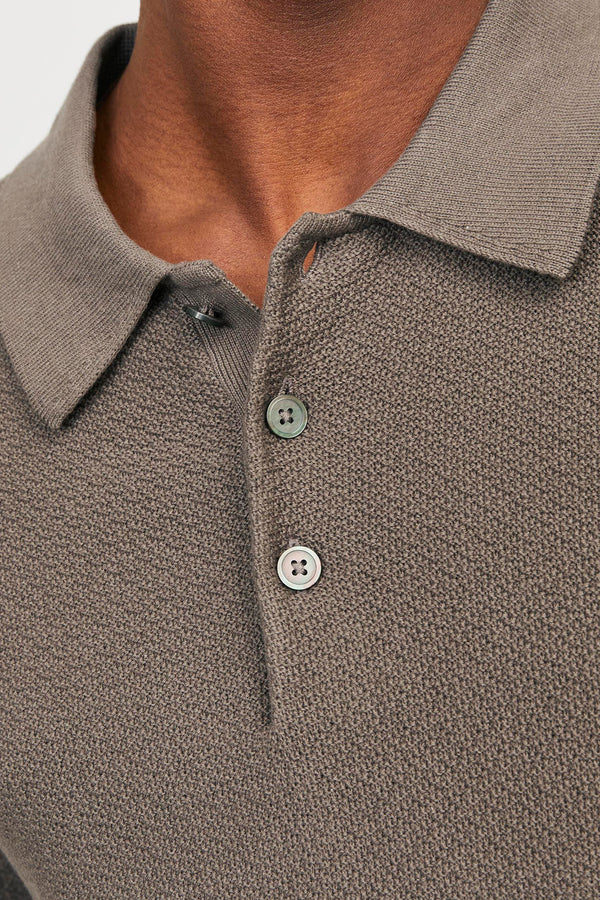 Polo Brun - PREMIUM BLUE BY JACK & JONES