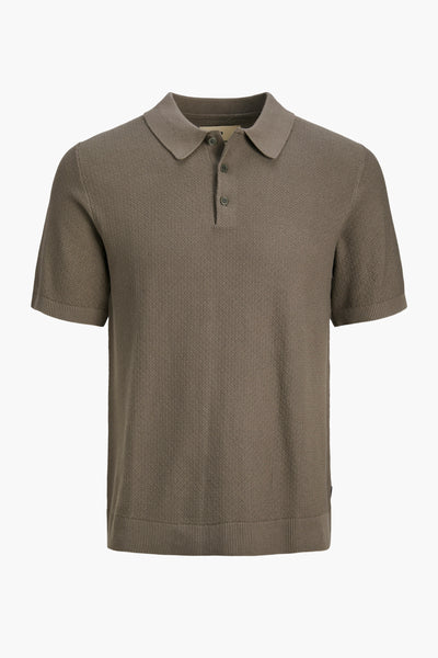 Polo Bruin - PREMIUM BLUE BY JACK & JONES