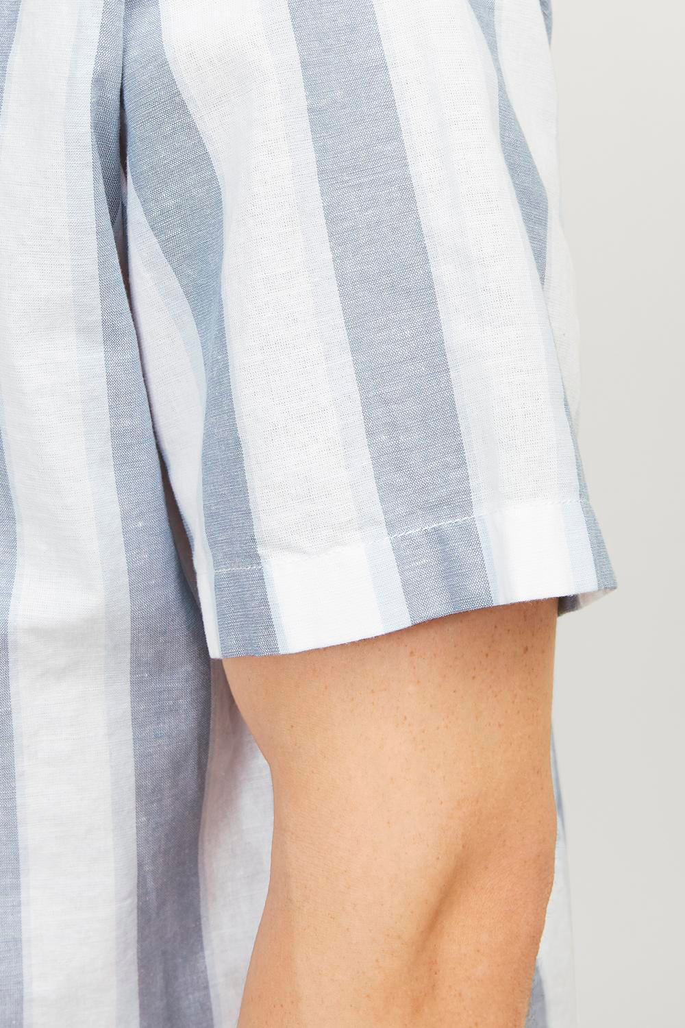 Chemise (manches courtes) Bleu - PREMIUM BLUE BY JACK & JONES