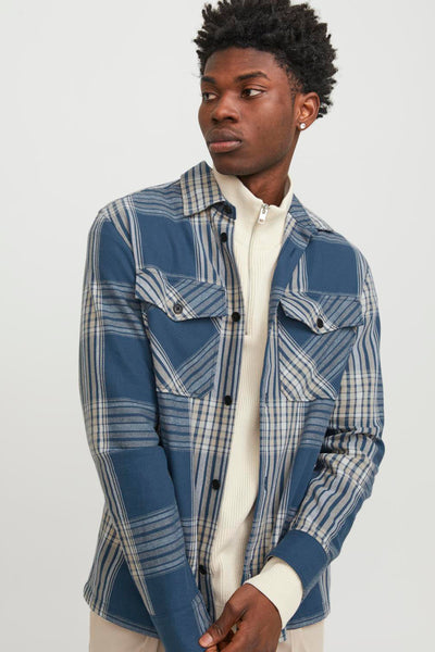 Chemise (manches longues) Bleu - PREMIUM BLUE BY JACK & JONES
