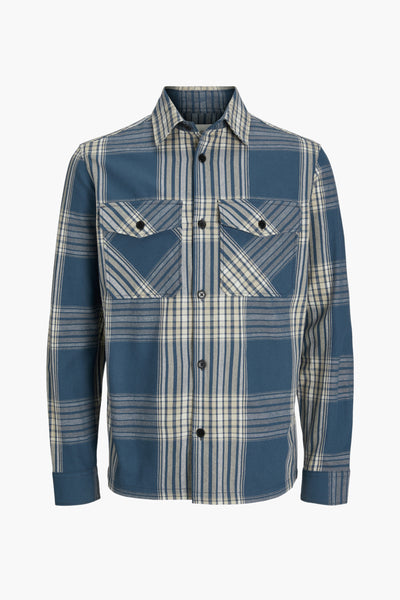 Chemise (manches longues) Bleu - PREMIUM BLUE BY JACK & JONES