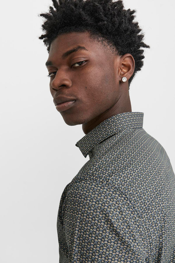 Hemd (lange mouwen) Blauw - PREMIUM BY JACK & JONES