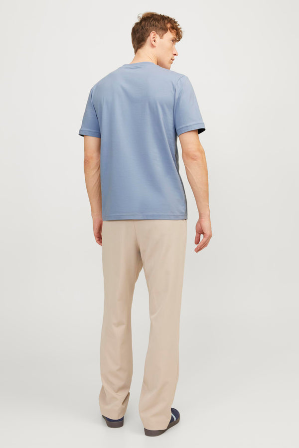 T-shirt (korte mouwen) Blauw - PREMIUM BY JACK & JONES