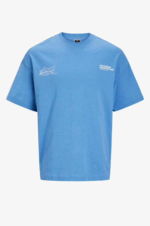T-shirt (manches courtes) Bleu - JACK & JONES