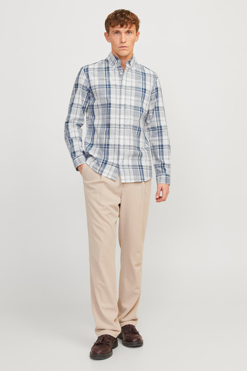 Hemd (lange mouwen) Blauw - PREMIUM BLUE BY JACK & JONES