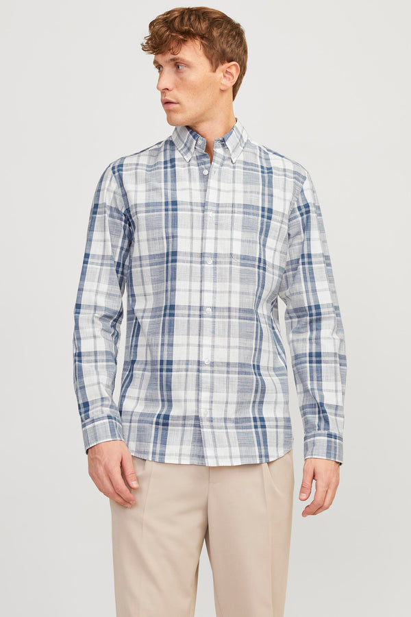 Hemd (lange mouwen) Blauw - PREMIUM BLUE BY JACK & JONES
