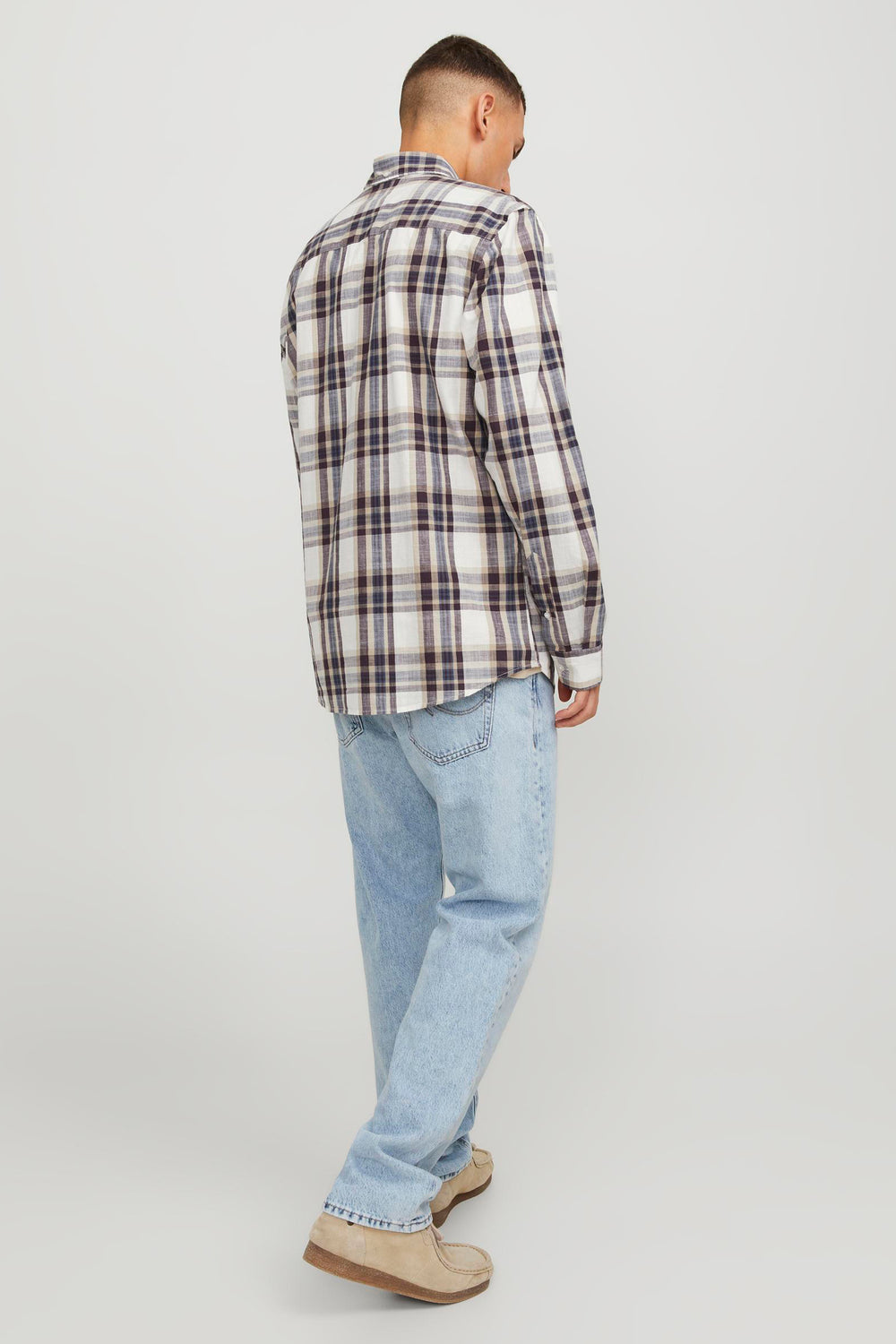 Chemise (manches longues) Brun - PREMIUM BLUE BY JACK & JONES