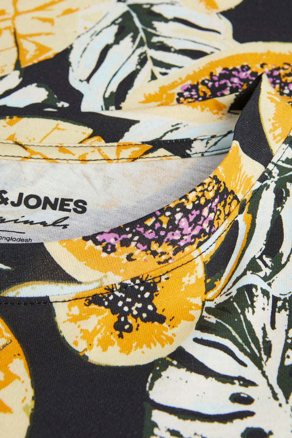 T-shirt (korte mouwen) Zwart - ORIGINALS BY JACK & JONES