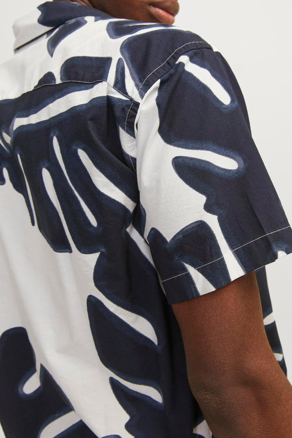 Chemise (manches courtes) Blanc - PREMIUM BY JACK & JONES