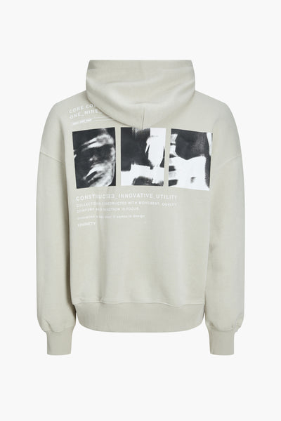 Sweat à capuche Écru - JACK & JONES