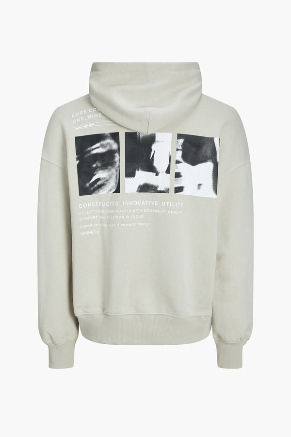 Sweater met kap Ecru - JACK & JONES