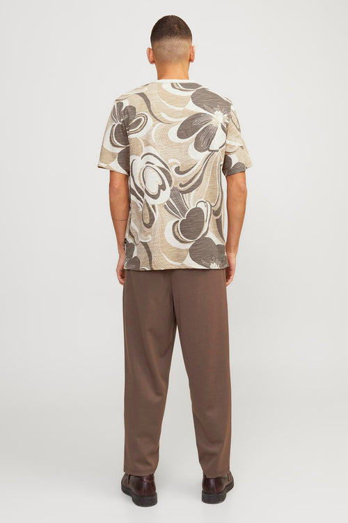 T-shirt (korte mouwen) Beige - PREMIUM BY JACK & JONES