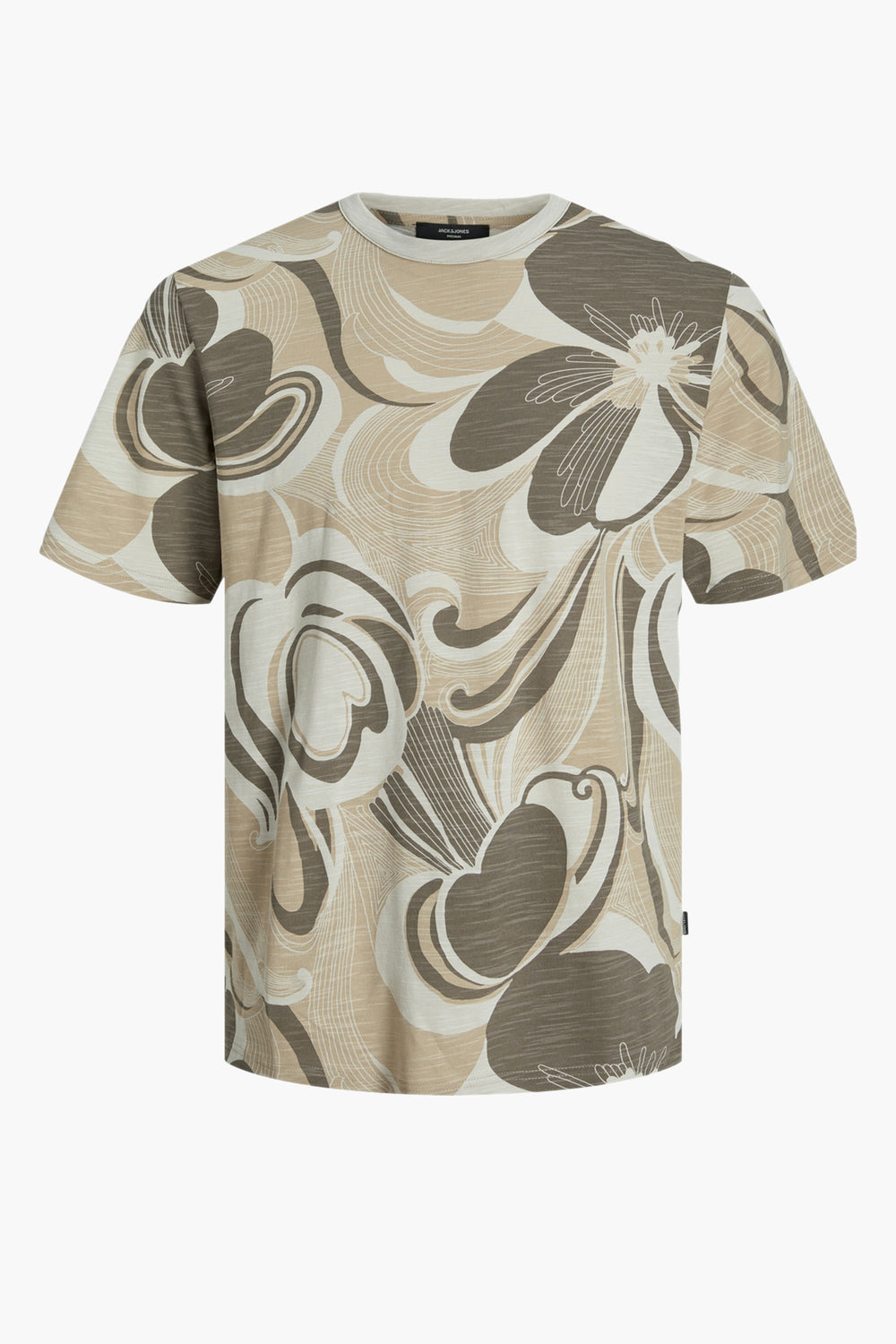 T-shirt (manches courtes) Beige - PREMIUM BY JACK & JONES