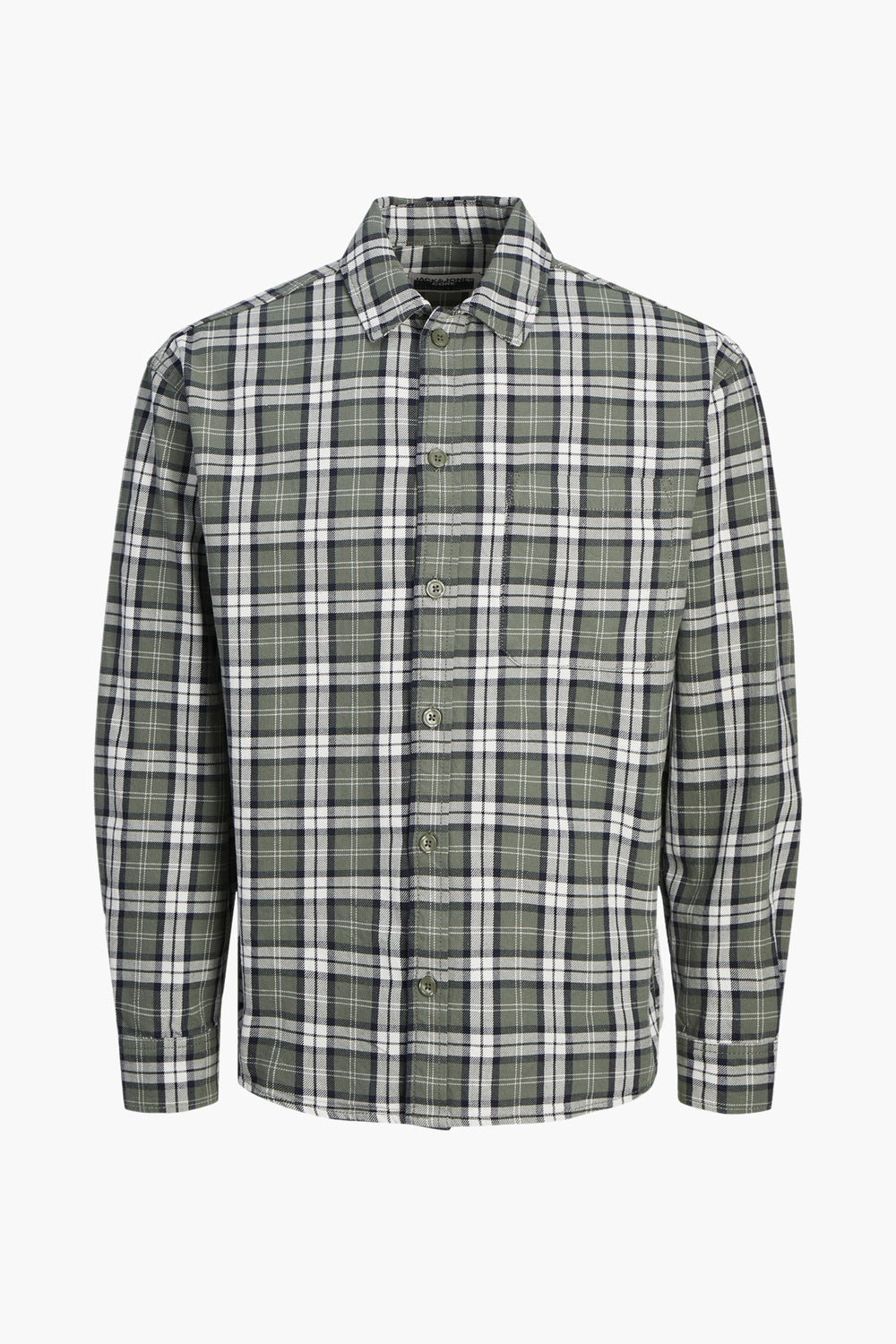 Chemise (manches longues) Vert - JACK & JONES