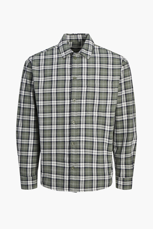 JCOCOLLECTIVE ZAC CHECK OVERSHIRT LS