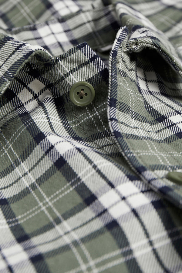 Chemise (manches longues) Vert - JACK & JONES