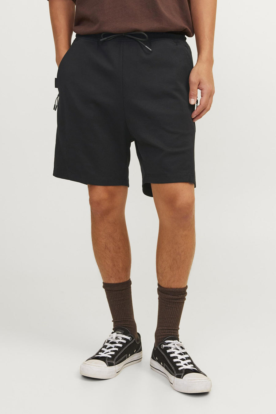 Korte broek van JACK & JONES JEANS INTELLIGENCE, met trekkoord en zijzakken.