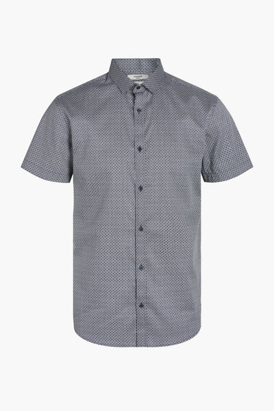 Hemd (korte mouwen) Blauw - PREMIUM BY JACK & JONES