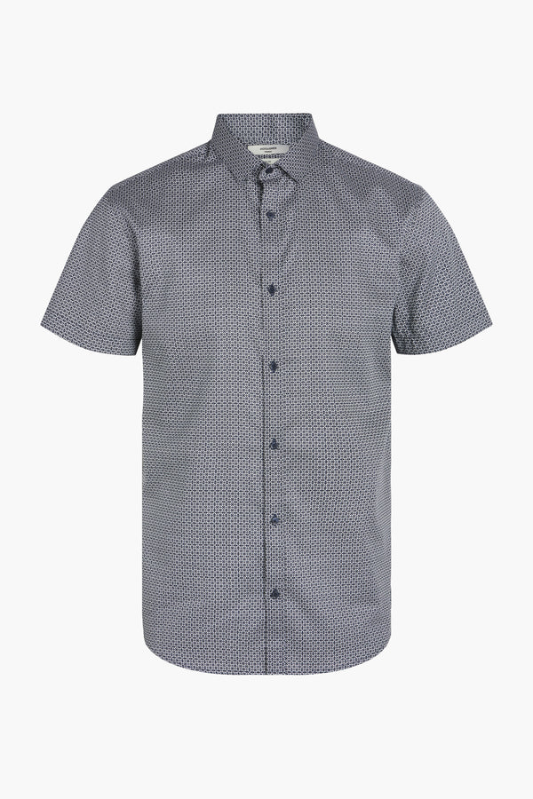 Hemd (korte mouwen) Blauw - PREMIUM BY JACK & JONES
