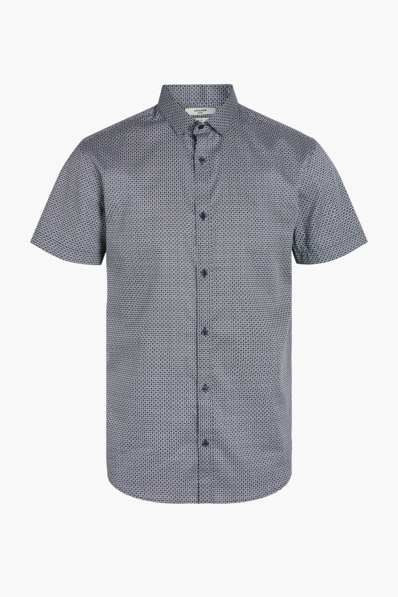 Chemise (manches courtes) Bleu - PREMIUM BY JACK & JONES