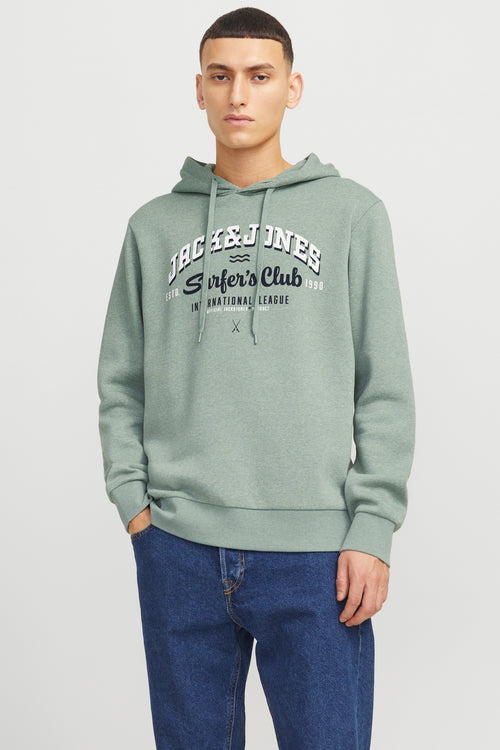 Sweater met kap Groen - ORIGINALS BY JACK & JONES