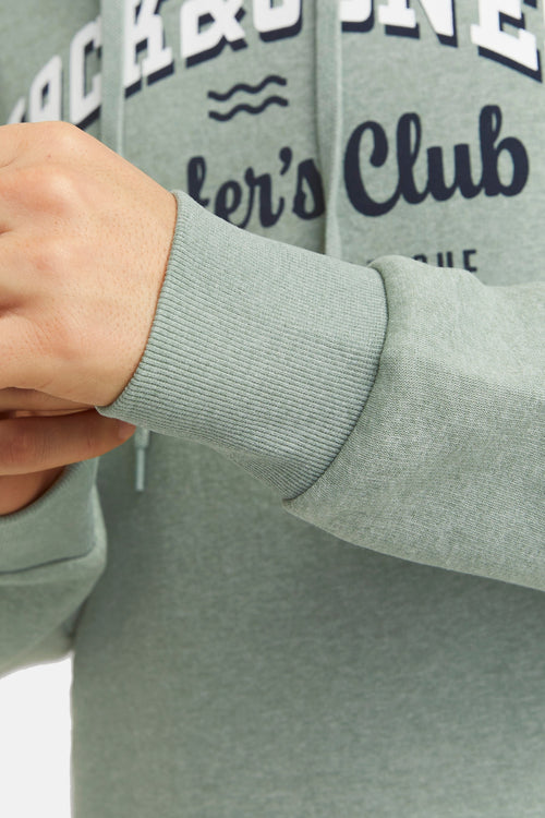 Sweater met kap Groen - ORIGINALS BY JACK & JONES