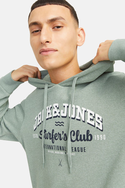 Sweat à capuche Vert - ORIGINALS BY JACK & JONES