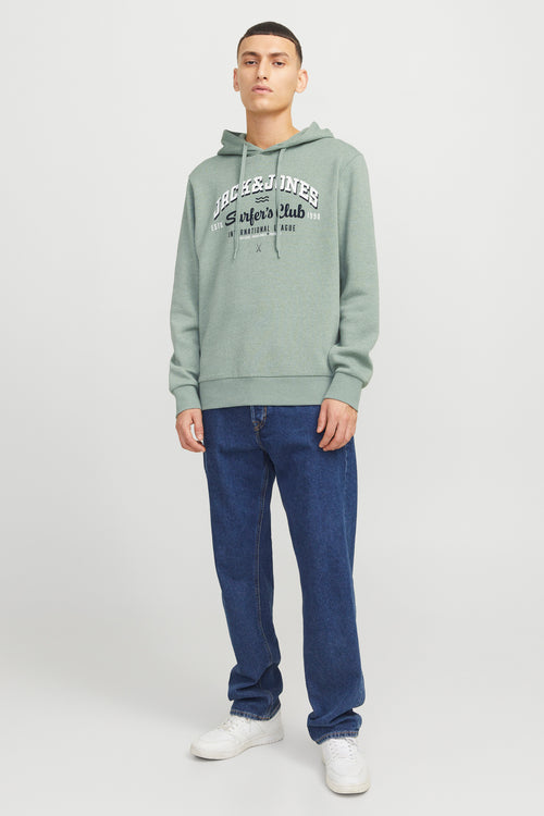 Sweater met kap Groen - ORIGINALS BY JACK & JONES