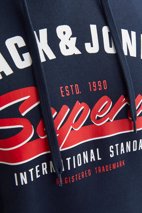 Sweater met kap Blauw - ORIGINALS BY JACK & JONES