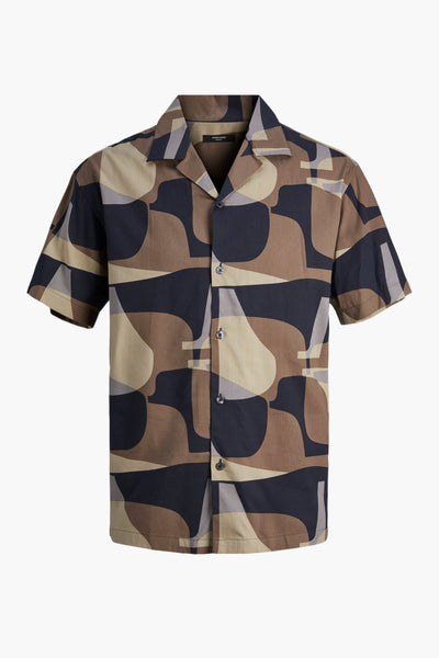 Chemise (manches courtes) Multicolore - PREMIUM BY JACK & JONES
