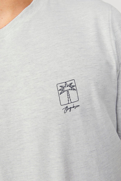 T-shirt (korte mouwen) Grijs - ORIGINALS BY JACK & JONES