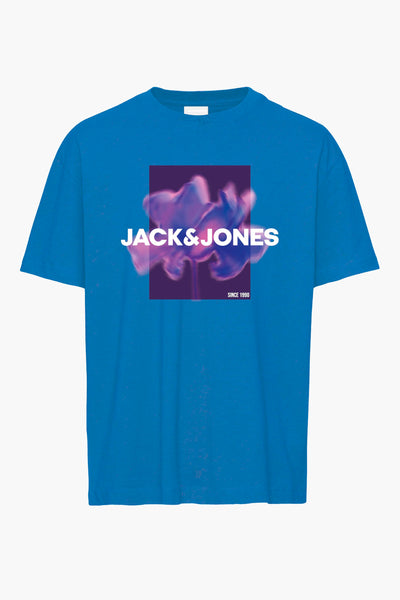 T-shirt (korte mouwen) Blauw - JACK & JONES
