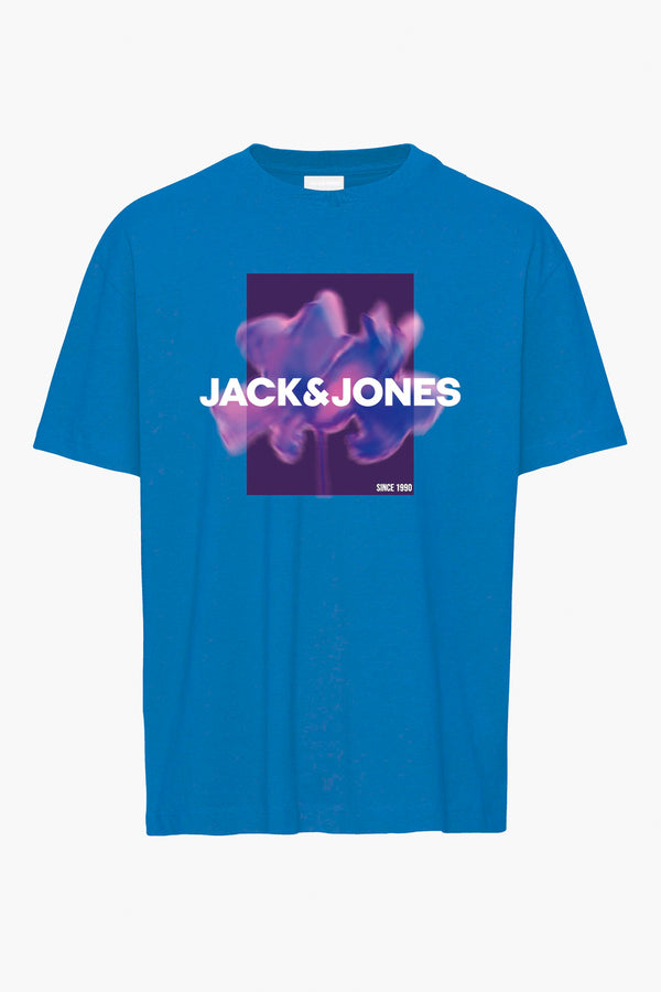 T-shirt (manches courtes) Bleu - JACK & JONES