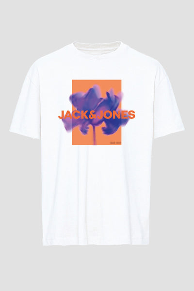 T-shirt (korte mouwen) Wit - JACK & JONES
