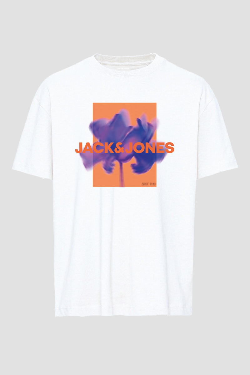T-shirt (manches courtes) Blanc - JACK & JONES