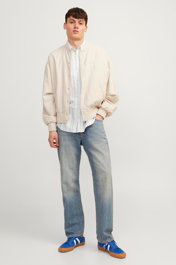 Chemise (manches courtes) Blanc - ORIGINALS BY JACK & JONES