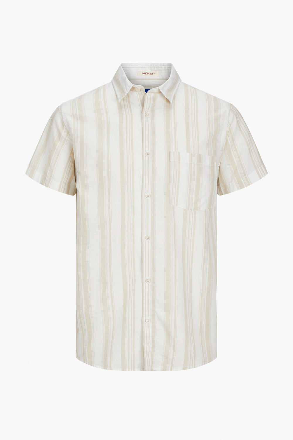 Chemise (manches courtes) Beige - ORIGINALS BY JACK & JONES