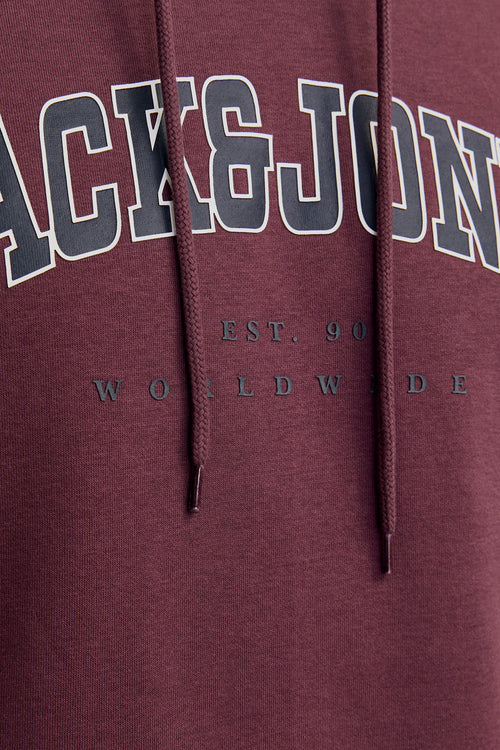 Sweat à capuche Rouge - ORIGINALS BY JACK & JONES