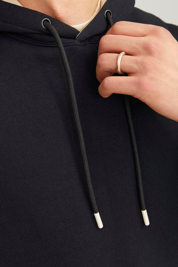 Sweat à capuche Noir - JACK & JONES