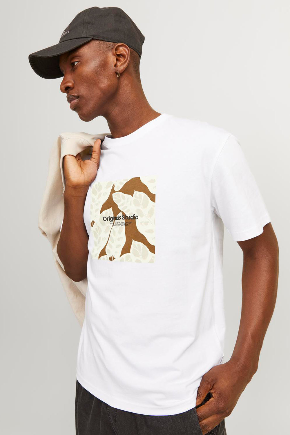 T-shirt (manches courtes) Blanc - ORIGINALS BY JACK & JONES